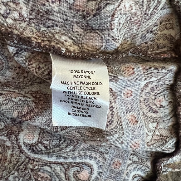 Boho Paisley Print Dress - Picture 7 of 8